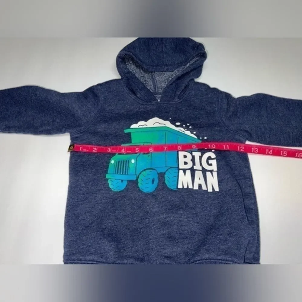Jumping Beans Dump Truck Big Man graphic hoodie 24‎ month
